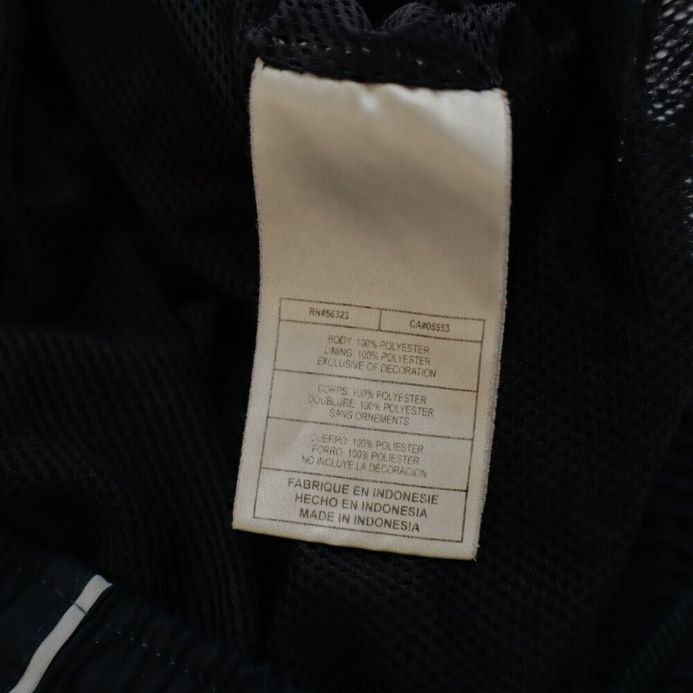 NIke Black Lined Drawstring Swim Trunks XL 36 / 10.5 High Rise Polyester - Picture 7 of 7